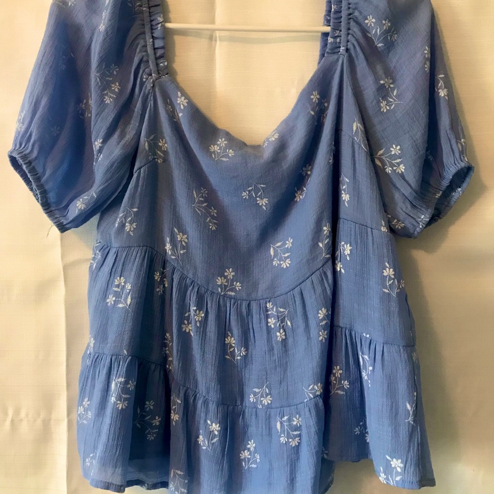 Francescas flowy off the shoulder top